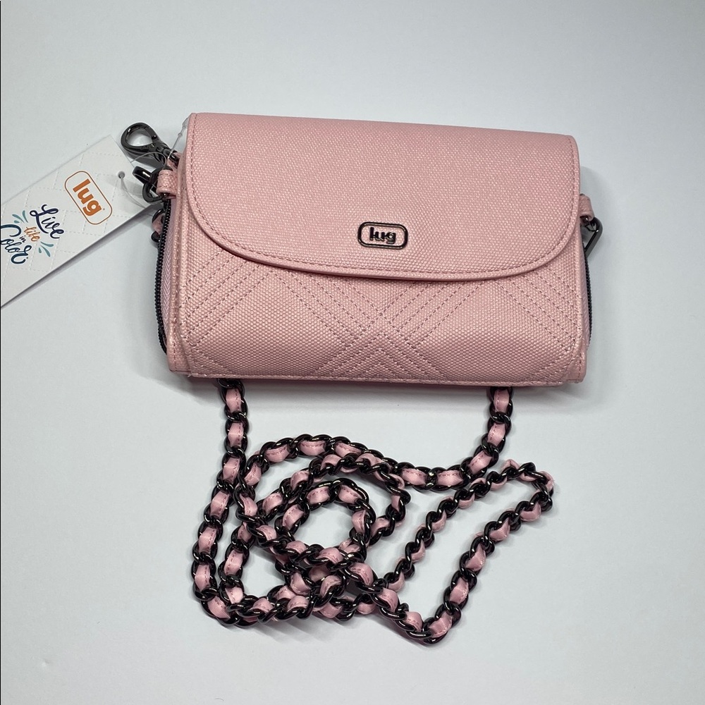 Lug Pink Crossbody Bag Vault